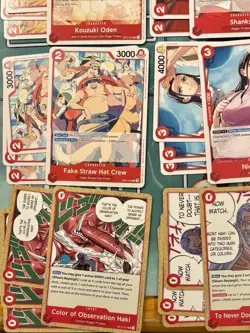 Silver Rayleigh TCG Red Full Deck Tournament Ready One Piece - Image 5