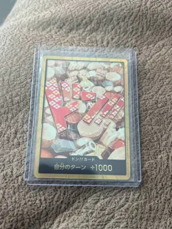 Oden PRB-01 GOLD DON One piece CCG Japanese NM - Image 1