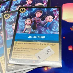 All Is Found Archazia's Island 4x x4 Disney Lorcana Playset - Image 1