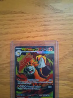 Mega Camerupt EX 156/132 Secret Rare Holo Pokemon Card NM Mega Evolution - Image 3