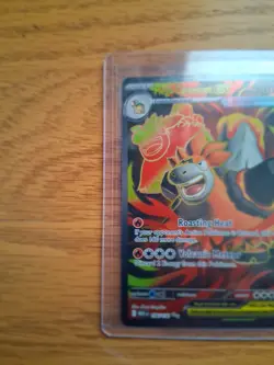Mega Camerupt EX 156/132 Secret Rare Holo Pokemon Card NM Mega Evolution - Image 4
