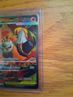 Mega Camerupt EX 156/132 Secret Rare Holo Pokemon Card NM Mega Evolution - Image 5
