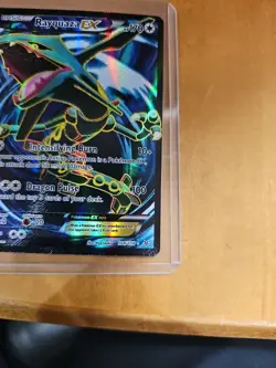 Pokemon TCG Rayquaza EX Full Art Ultra Rare Card Roaring Skies 104/108 - Image 3
