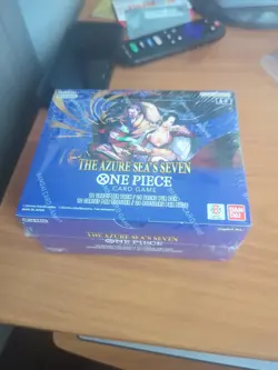 ONE PIECE CARD GAME THE AZURE SEA'S SEVEN BOOSTER BOX OP14 ENGLISH SEALED - Image 1