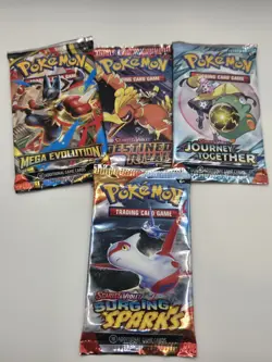 Pokemon 100 card lot with Holos, Ultra Rares, and A Booster Pack - Image 1