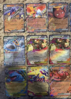 Pokemon TCG Bulk Ex Lot 22 Cards EX Holos - Image 2