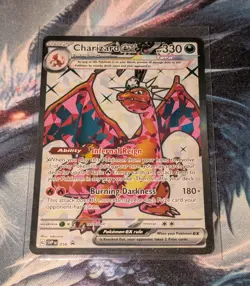 Pokemon Scarlet & Violet Charizard ex Promo Card M/NM - Image 1