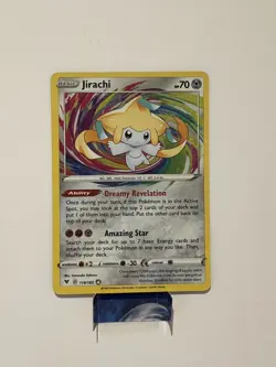 Pokemon Vivid Voltage Jirachi Amazing Rare Foil Card 119/185 NM - Image 1