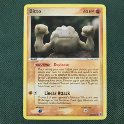 MP Ditto 62/113 Geodude EX Delta Species Nintendo Pokemon Card - Image 1