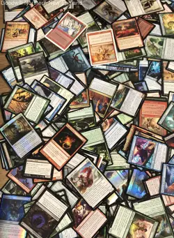 2.5LB Lot of Various Magic the Gathering Cards TCG in Collectible Box - Image 2