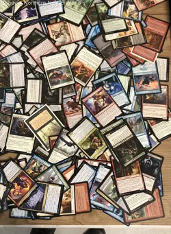 2.5LB Lot of Various Magic the Gathering Cards TCG in Collectible Box - Image 5