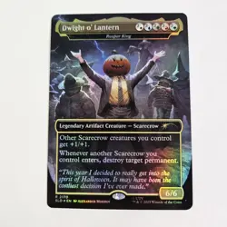 Dwight O' Lantern Foil / Reaper King Secret Lair X The Office Destiny MTG - Image 1