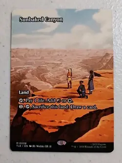 Sunbaked Canyon (Borderless) Avatar: The Last Airbender: Eternal-Legal Regular - Image 1
