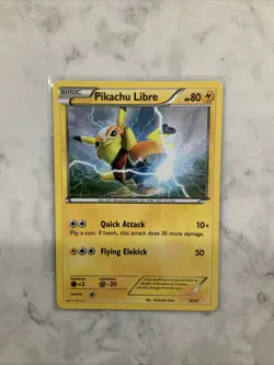 Pokemon TCG Pikachu Libre 14/30 XY Trainer Kit 2016 Basic 80HP Card Stock - Image 1