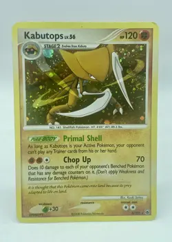 Kabutop 6/100 Lv.56 Majestic Dawn Holo Rare 2008 Pokemon TCG MP Flaws See Notes - Image 1
