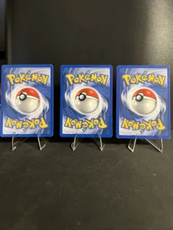 Karnimani + Feurigel + Endivie Vintage Pokemon Karten Set Neo Genesis - Image 2