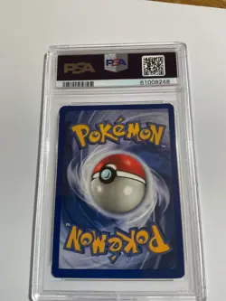 1999 Pokemon Fossil 1st Edition Hitmonlee Rare Holo 7/62 PSA 9 MINT - Image 2