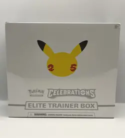 Pokemon TCG: 25th Anniversary Celebrations Elite Trainer Box (2021) 820650809439 - Image 1