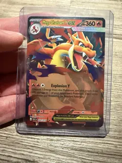 Pokemon Mega Charizard Y EX Ascended Heroes 022/217 Glurak Erhabene Helden Poke - Image 3