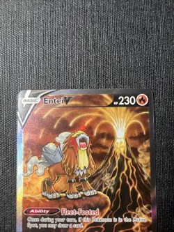 Entei v Crown Zenith Galarian Gallery Holo Ultra Rare Pokemon TCG GG36/GG70 - Image 2