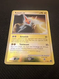 Pokemon Rotom 7/106 Reverse Holo Rare Great Encounters - NM - Image 2