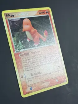 Pokemon Ditto (Charmander) EX Delta Species - MP #2 - Image 2