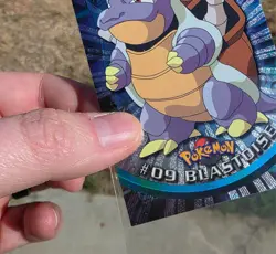 2000 Topps Chrome Holo Pokemon Series 1 09 Blastoise SUPER MINTY! Crisp Corners! - Image 5