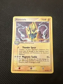 Pokemon Nintendo Promos Manectric 38/107 (Prerelease) - Image 1