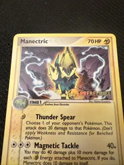 Pokemon Nintendo Promos Manectric 38/107 (Prerelease) - Image 2