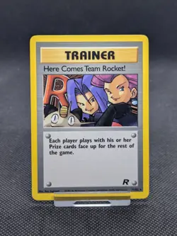 Pokemon Here Comes Team Rocket! Team Rocket 71/82 Regular Rare WOTC NM - Image 1