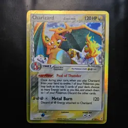 Pokemon TCG Charizard (Delta Species) EX Crystal Guardians 4/100 Holo Holo Rare - Image 1