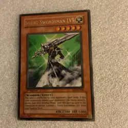 Yugioh Silent Swordsman LV5 FET-EN008 1st Edition Ultra Rare NP! - Image 1