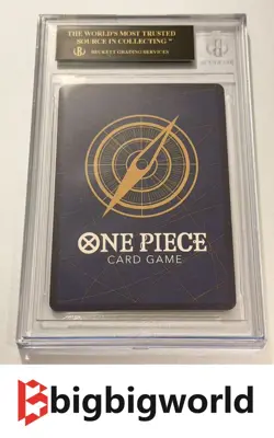 2022 Japanese One Piece Championship Promo Trafalgar Law ST03-008 BGS 10 BLACK - Image 2