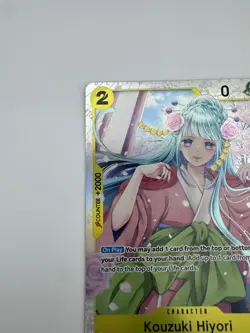One Piece TCG Kouzuki Hiyori SR Wings of the Captain OP06-106 English - Image 2
