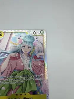 One Piece TCG Kouzuki Hiyori SR Wings of the Captain OP06-106 English - Image 3