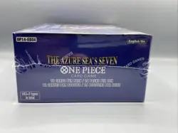 One Piece OP-14 The Azure Sea’s Seven ENG Booster Box, New Factory Sealed 🔥 - Image 3