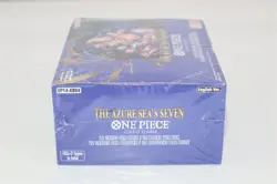 One Piece TCG - OP14 The Azure Sea's Seven - Factory Sealed Booster Box English - Image 3