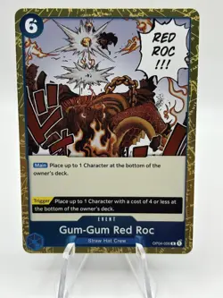 Gum-Gum Red Roc OP04-056 One Piece - Image 1