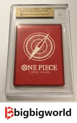 One Piece English Kingdoms Of Intrigue Rebecca Alt Art Leader OP04-039 BGS 10 - Image 2