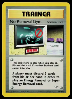 Pokemon Card - No Removal Gym Gym Heroes 103/132 Rare - Image 1