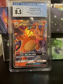 Charizard Pokemon Graded CGC 8.5 Black Star Promo Holo Mint Condition Card - Image 1