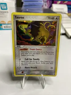 Tauros - Crystal Guardians 12/100 Pokemon Card - Lp / NM Holo Rare! - Image 1