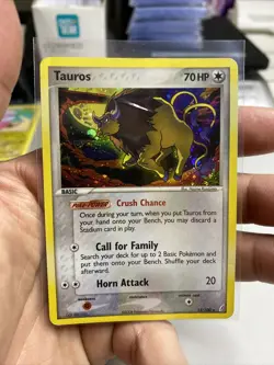 Tauros - Crystal Guardians 12/100 Pokemon Card - Lp / NM Holo Rare! - Image 3