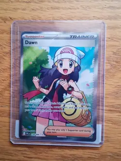Dawn 118/094 Ultra Rare Full Art NM Pokemon Card PFL Phantasmal Flames - Image 1