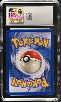 CGC 9 MINT Hitmonchan 1999 Base Set 7/102 Holo Pokemon Card - Image 2