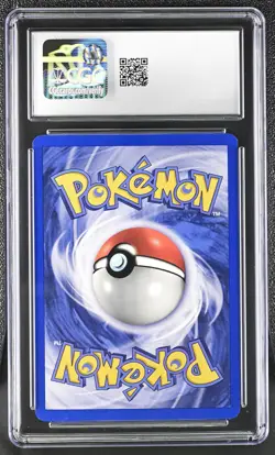 CGC 9 MINT Hitmonchan 1999 Base Set 7/102 Holo Pokemon Card - Image 2