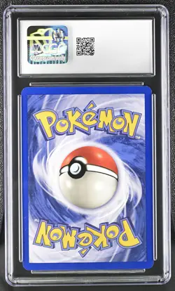 CGC 9 MINT Hitmonlee 1999 Fossil 7/62 Holo Pokemon Card - Image 2