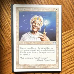 Wizards of the Coast Magic: The Gathering Enlightened Tutor White Instant Card - Image 1
