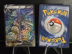 Gyarados & Magikarp CUSTOM Stained Glass Holo Cards -Display Only - Image 5