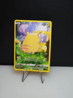 Red Cheek Pikachu Display Only Van Gogh Replica Fan Art Card - NM - Image 2